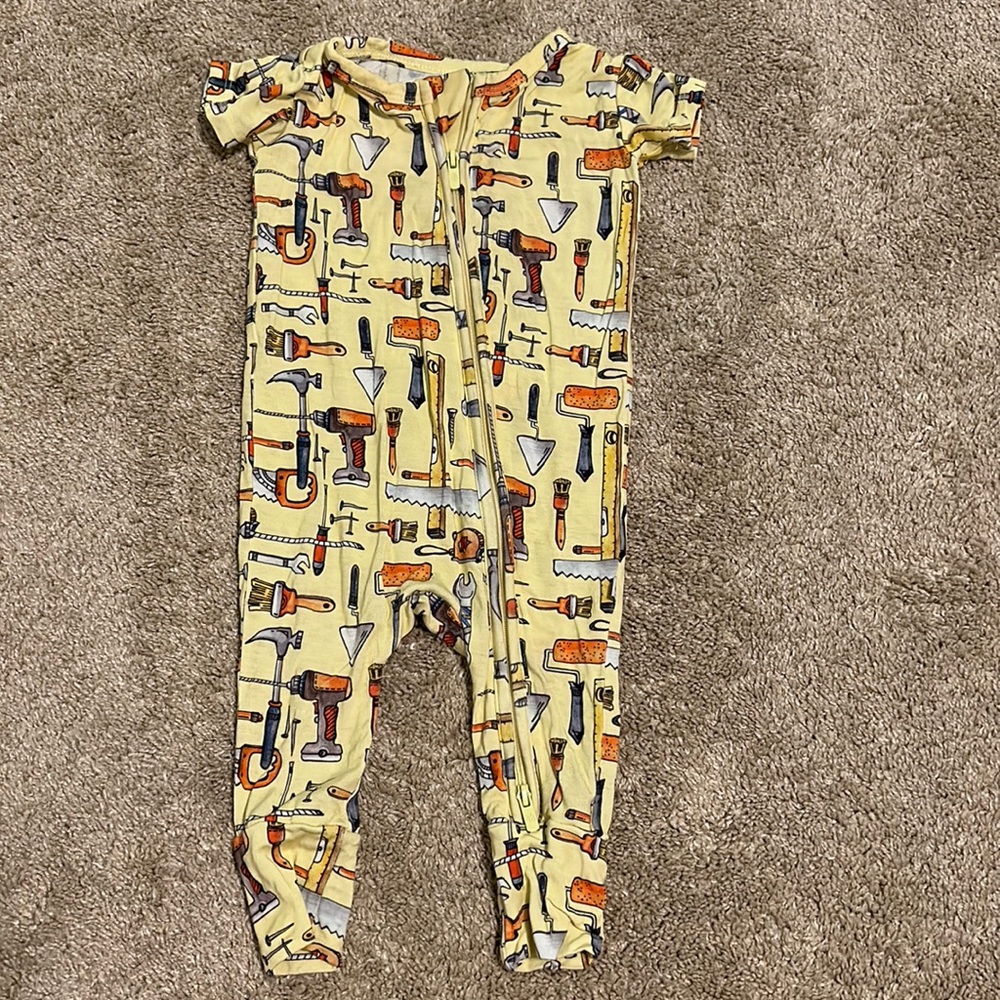 Bums and Roses (Little Bum Bums) | Nailed It Romper | Size 3-6 months